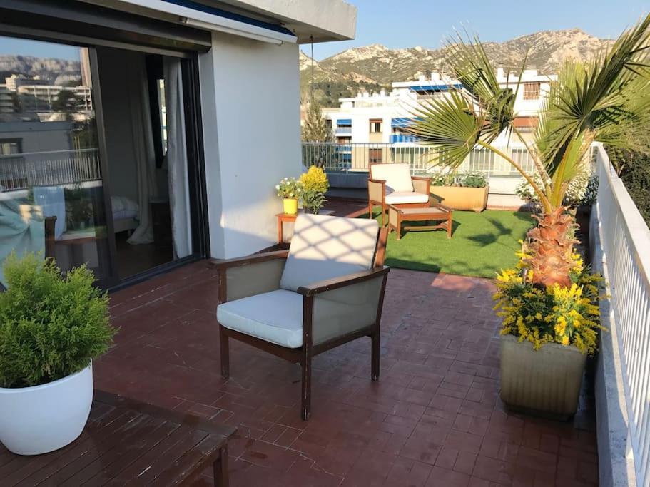 Apt Proche Des Calanques Marselha Exterior foto