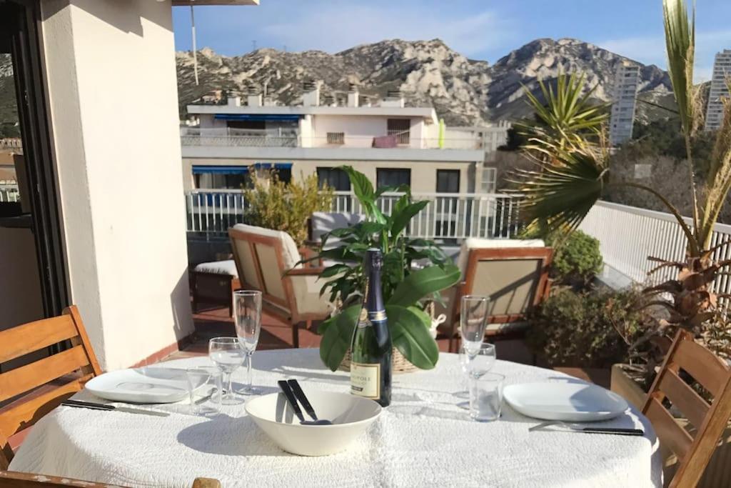 Apt Proche Des Calanques Marselha Exterior foto